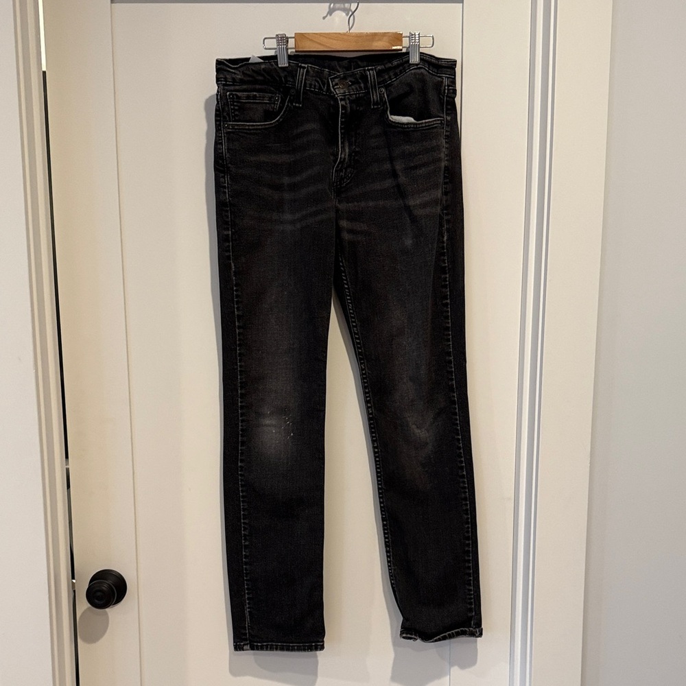 Levi's Men's Slim Black Jeans